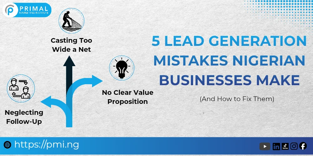 3 Lead Generation Mistakes Businesses Make (And How to Fix Them)