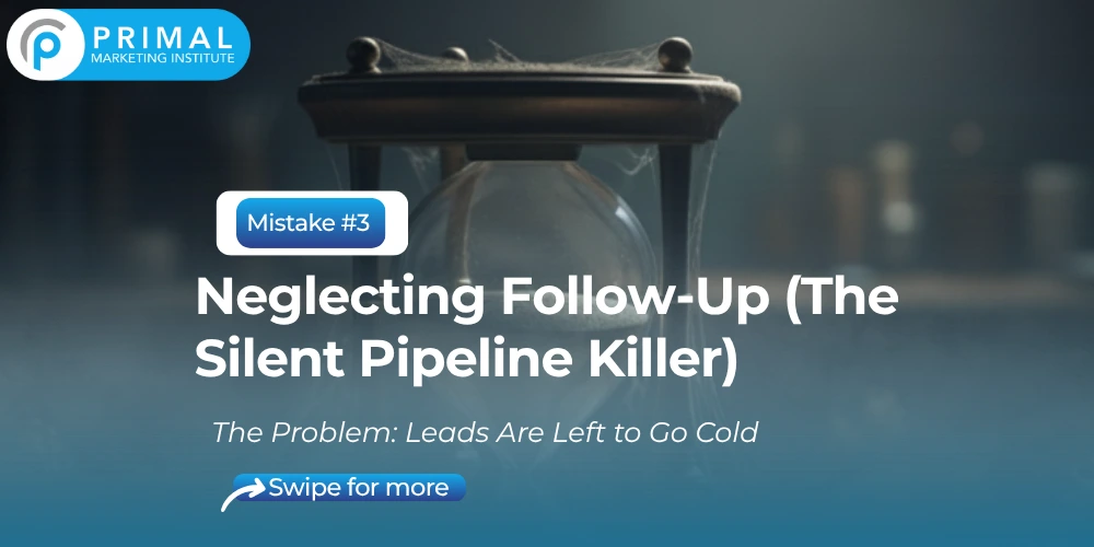 Mistake 3 Neglecting Lead Nurturing and Follow Up